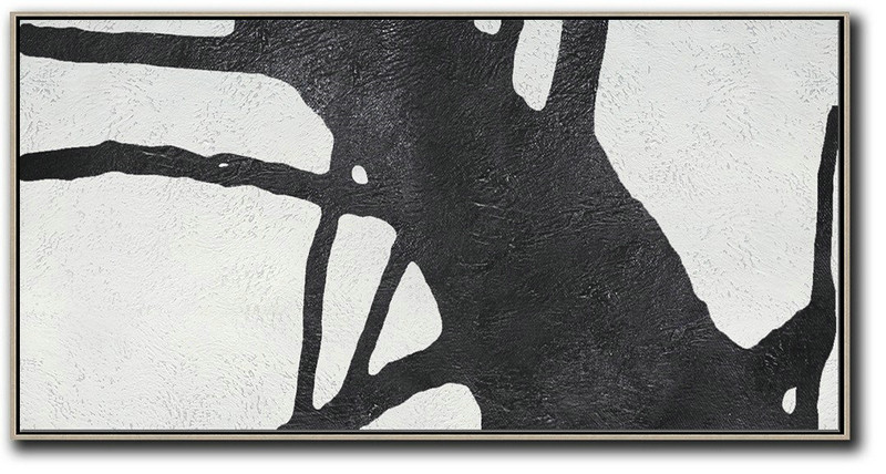 Large Canvas Wall Art For Sale,Oversized Panoramic Minimal Art On Canvas - Large Wall Canvas